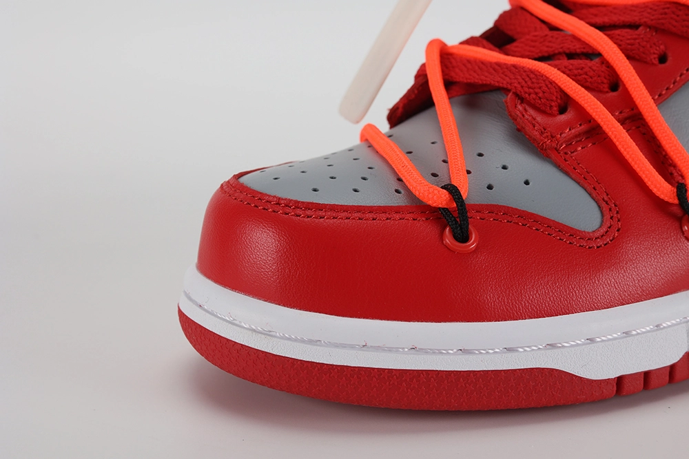 off-white x dunk low ‘university red’ replica