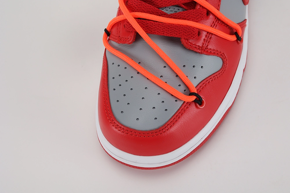 off-white x dunk low ‘university red’ replica
