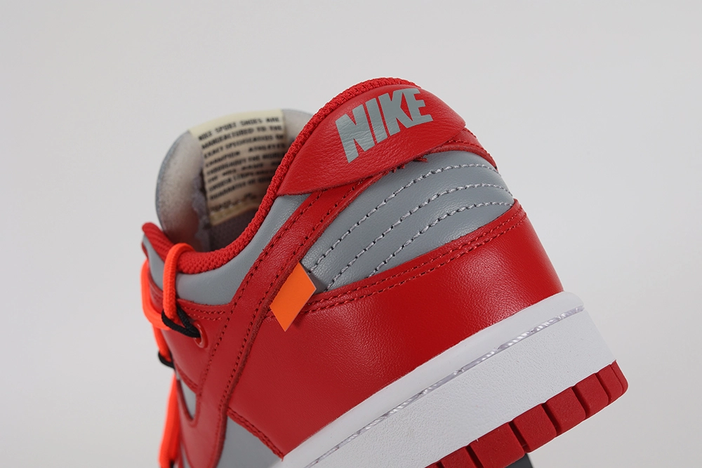 off-white x dunk low ‘university red’ replica