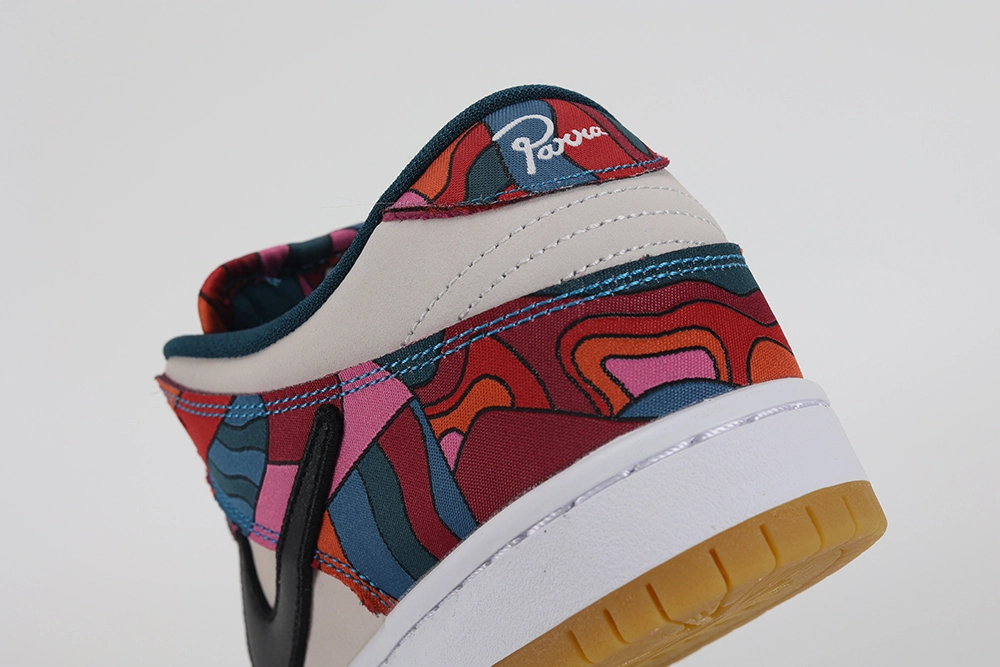 parra x dunk low pro sb abstract art replica