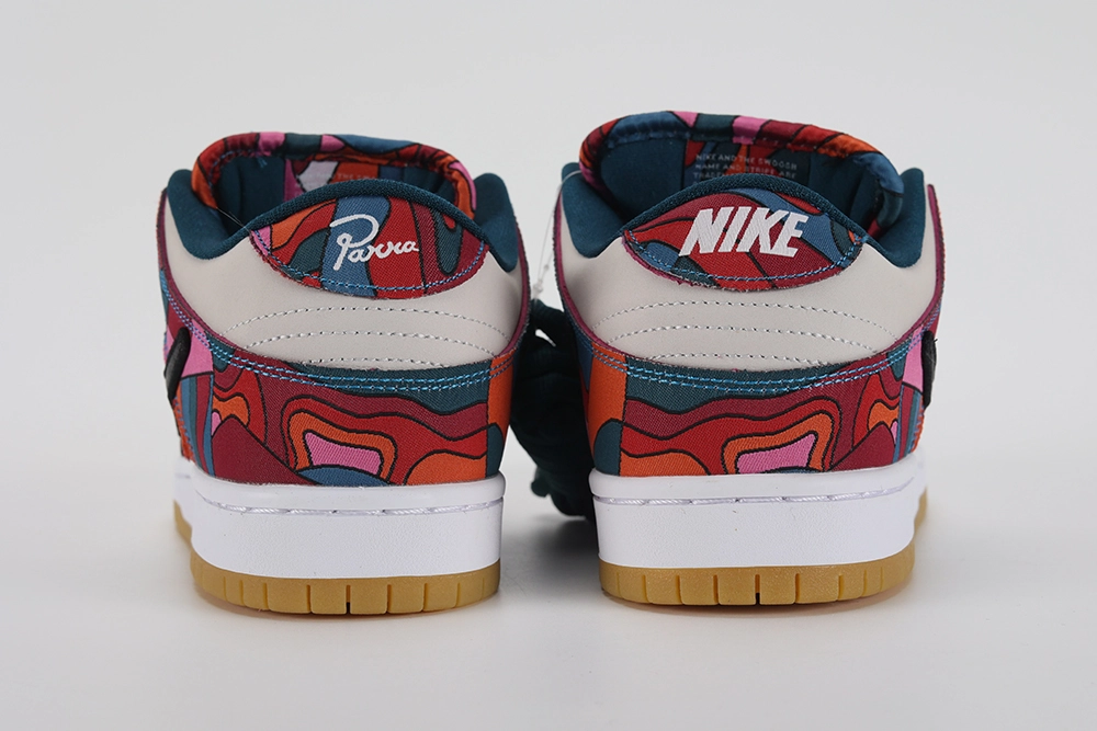 parra x dunk low pro sb abstract art replica
