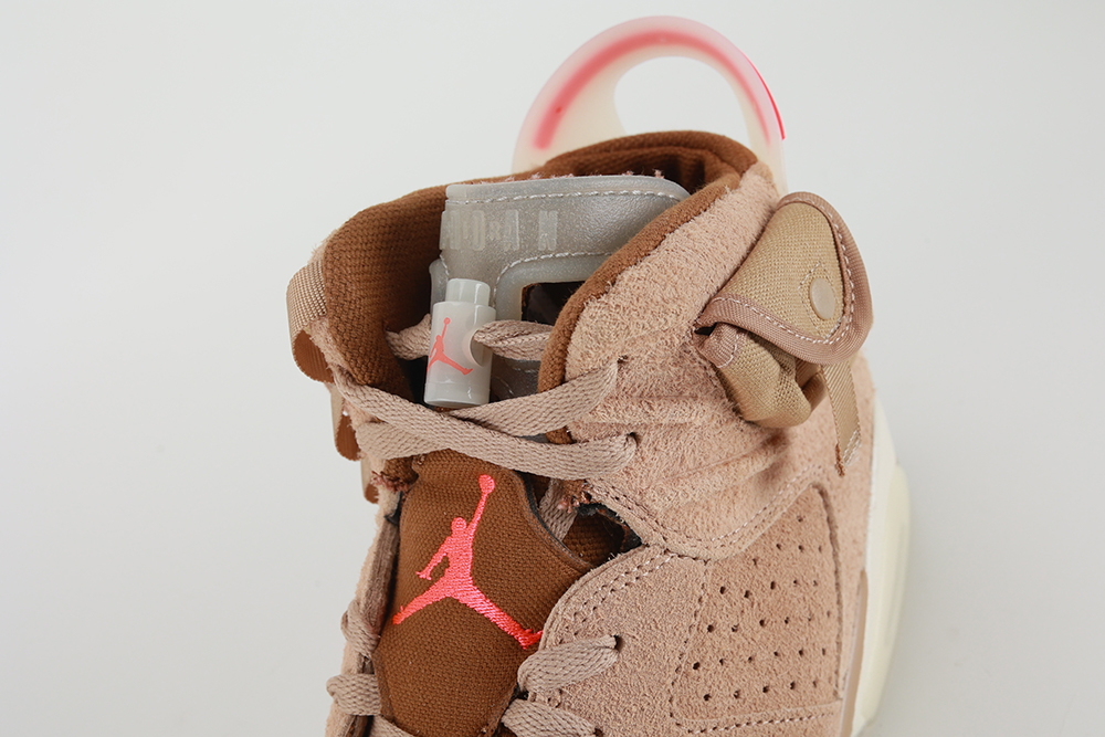 travis scott x air jordan 6 retro ‘british khaki’ replica