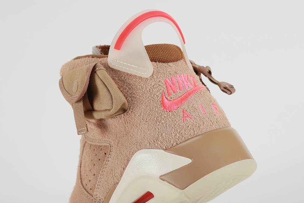 travis scott x air jordan 6 retro ‘british khaki’ replica
