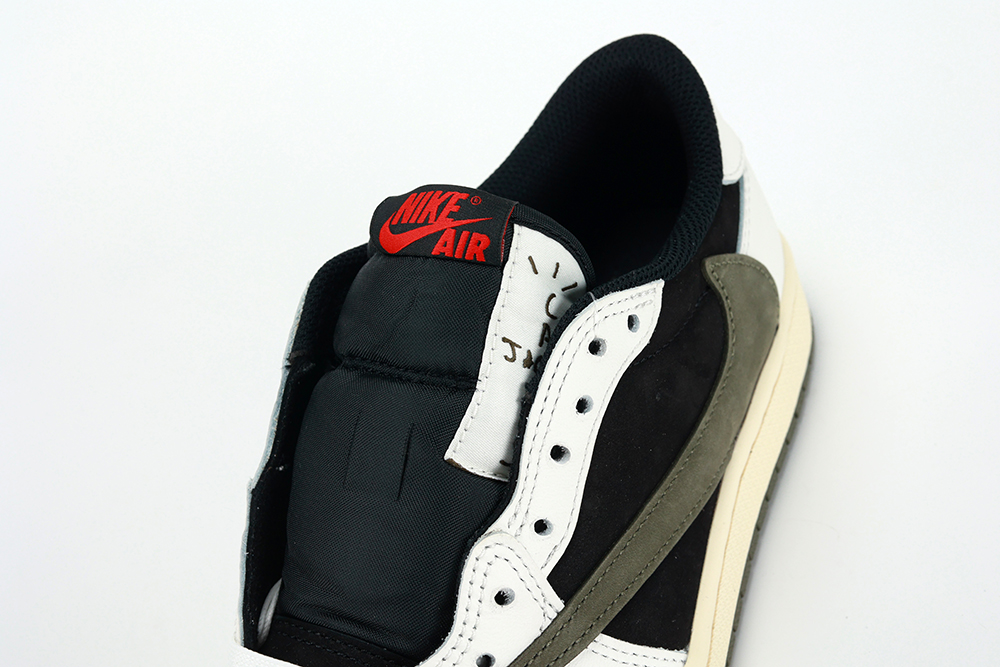travis scott x air jordan 1 low og ps ‘olive’replica