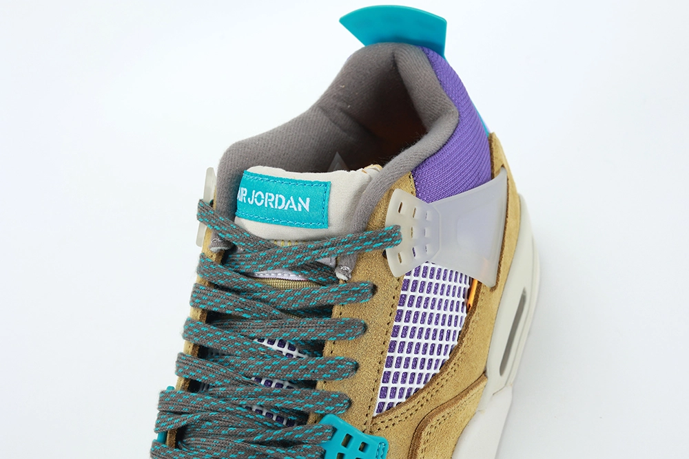 union la x air jordan 4 retro desert moss replica