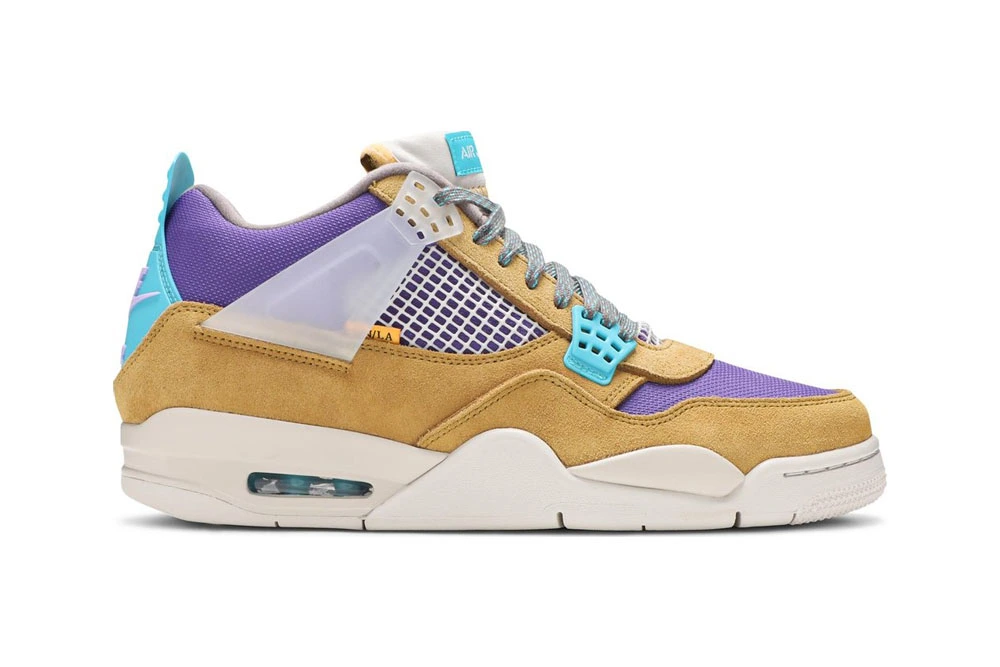 union la x air jordan 4 retro desert moss replica