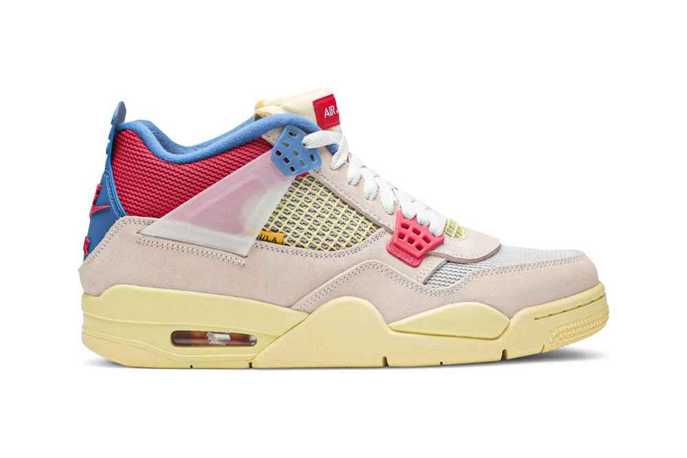 union la x air jordan 4 retro guava ice replica