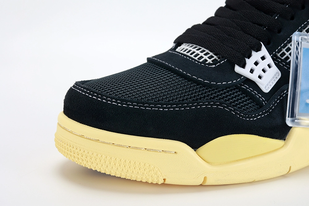 union la x air jordan 4 retro off noir replica