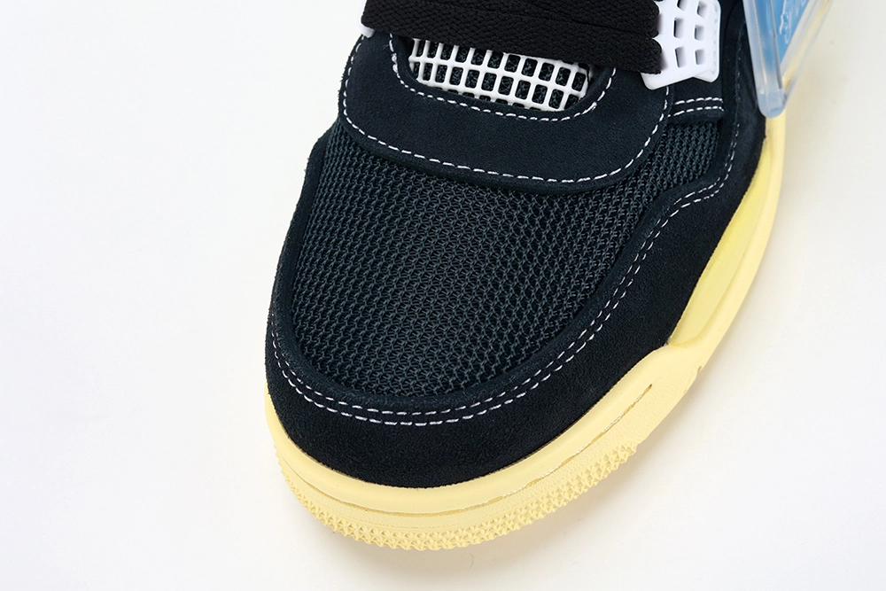 union la x air jordan 4 retro off noir replica