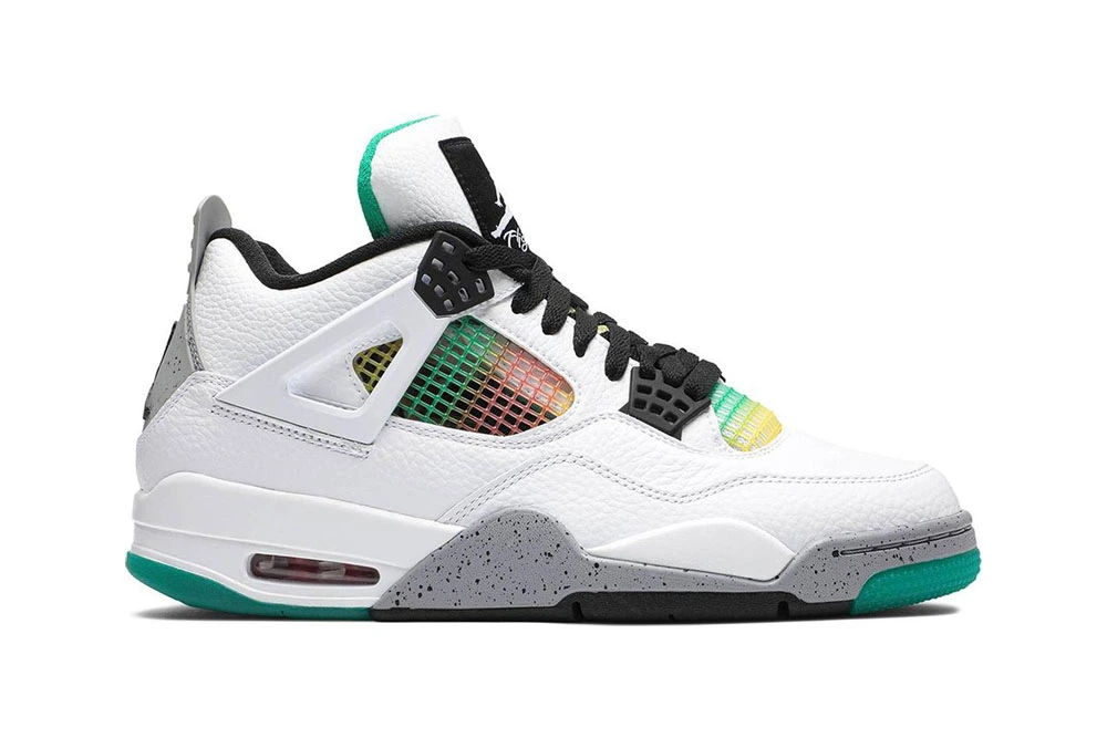 wmns air jordan 4 retro rasta replica