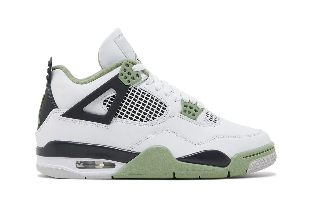 wmns air jordan 4 retro seafoam replica