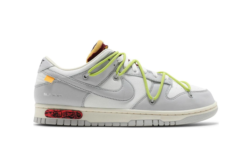 off-white x dunk low lot 08 of 50 replica