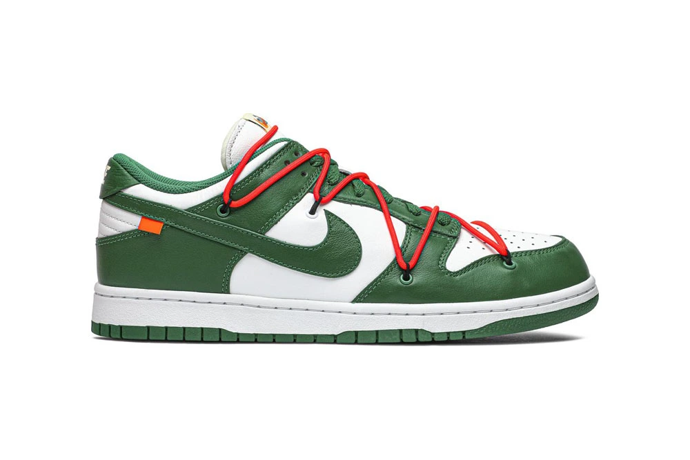 off-white x dunk low ‘pine green’ replica