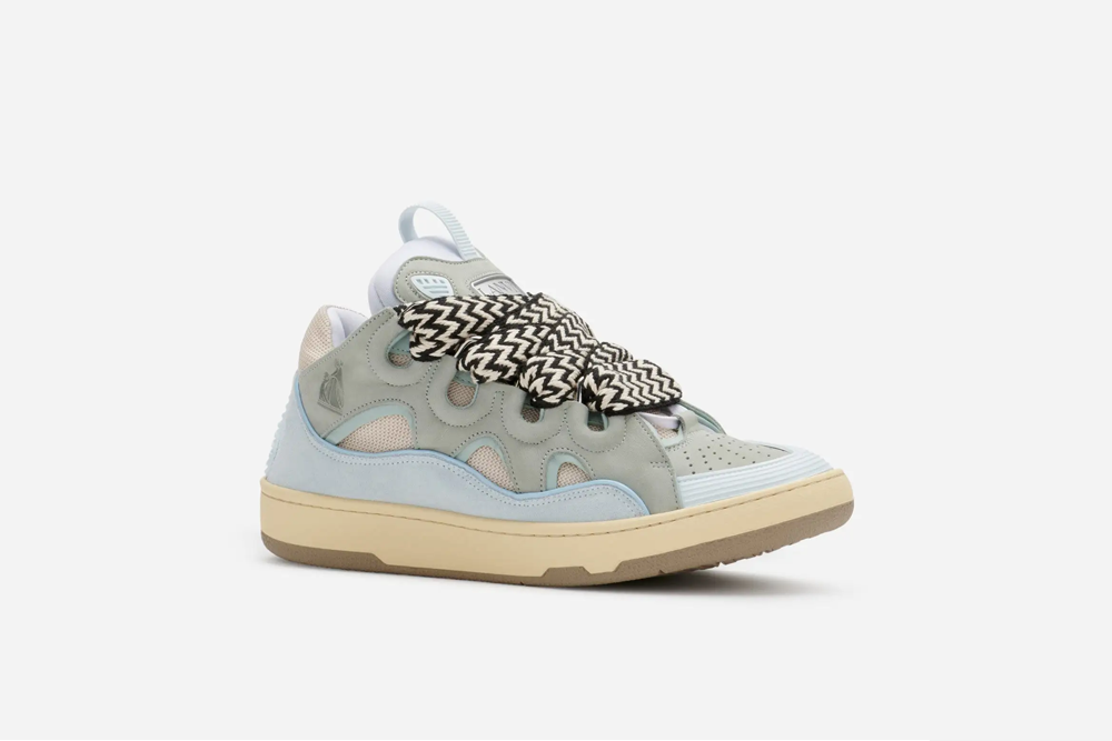 lanvin curb sneaker ‘light blue’ reps