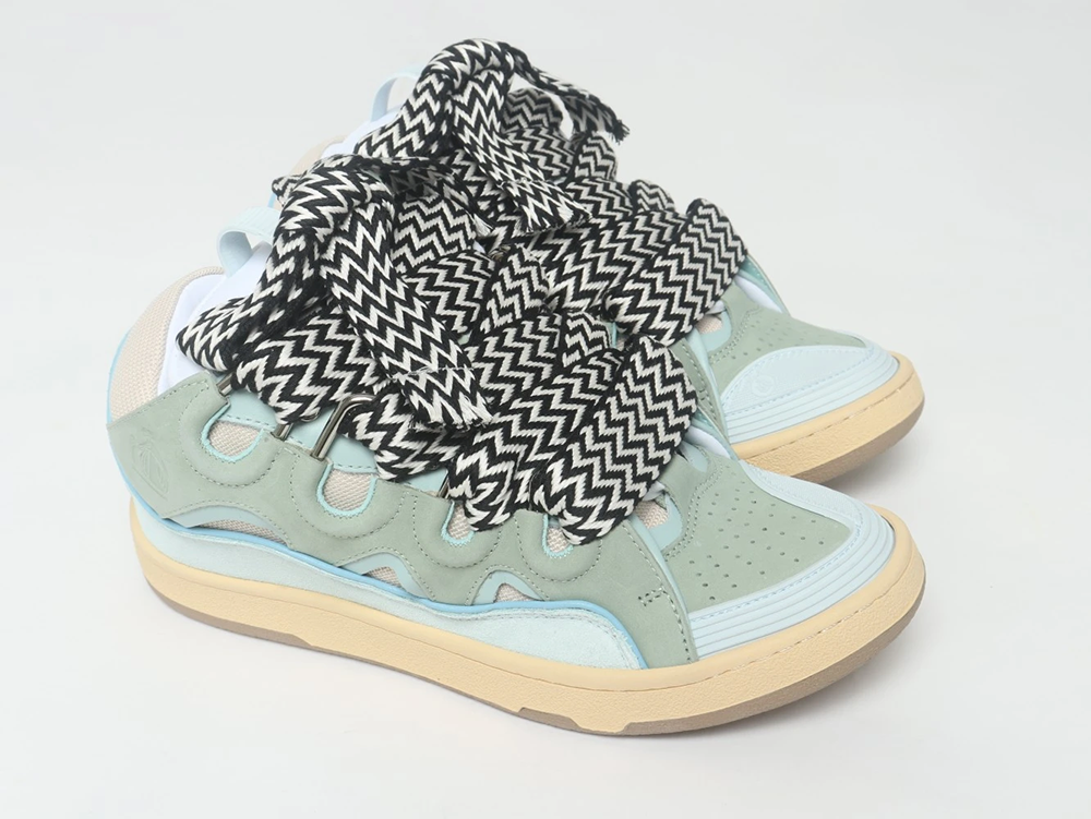 lanvin curb sneaker ‘light blue’ reps