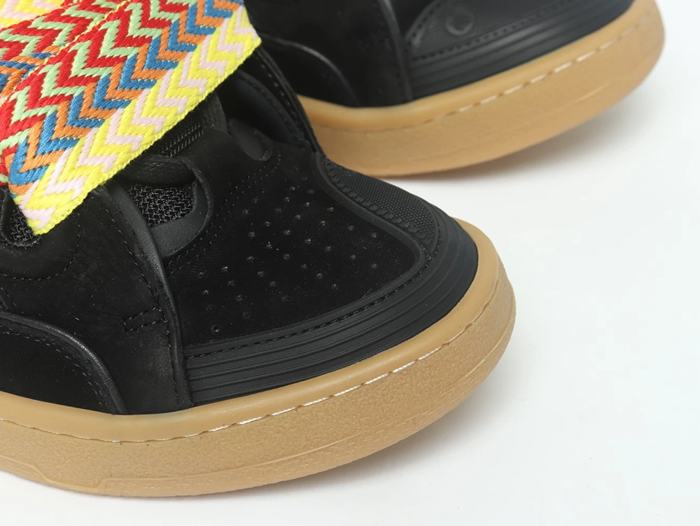lanvin curb sneakers ‘black’ reps