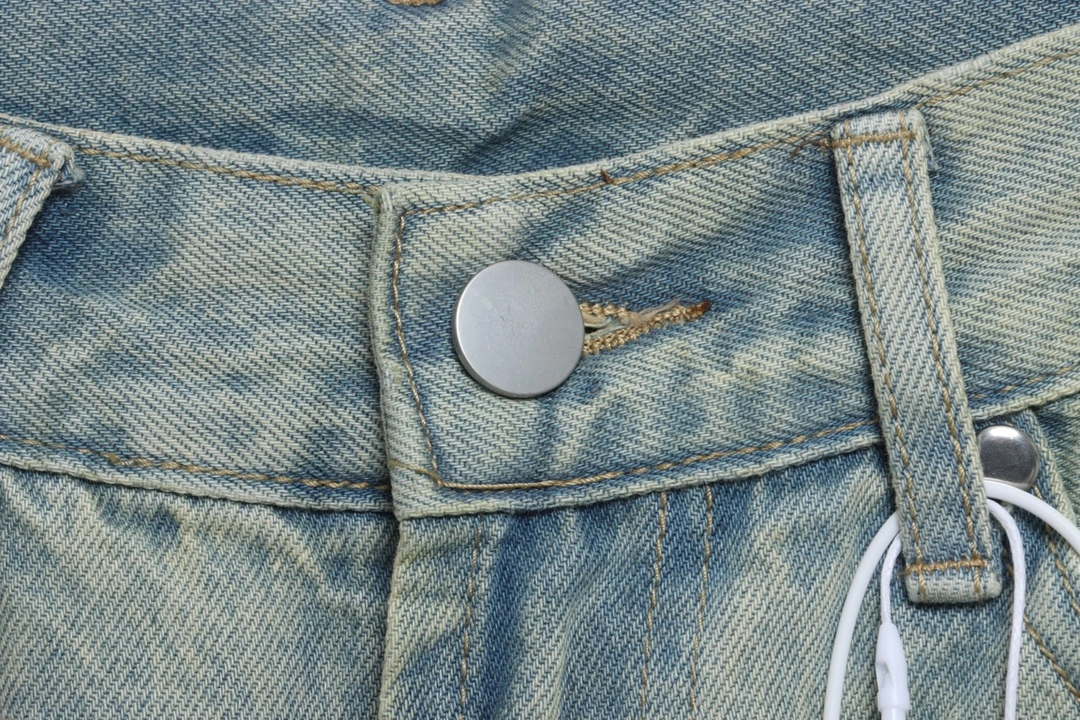 fanny pack denim pants