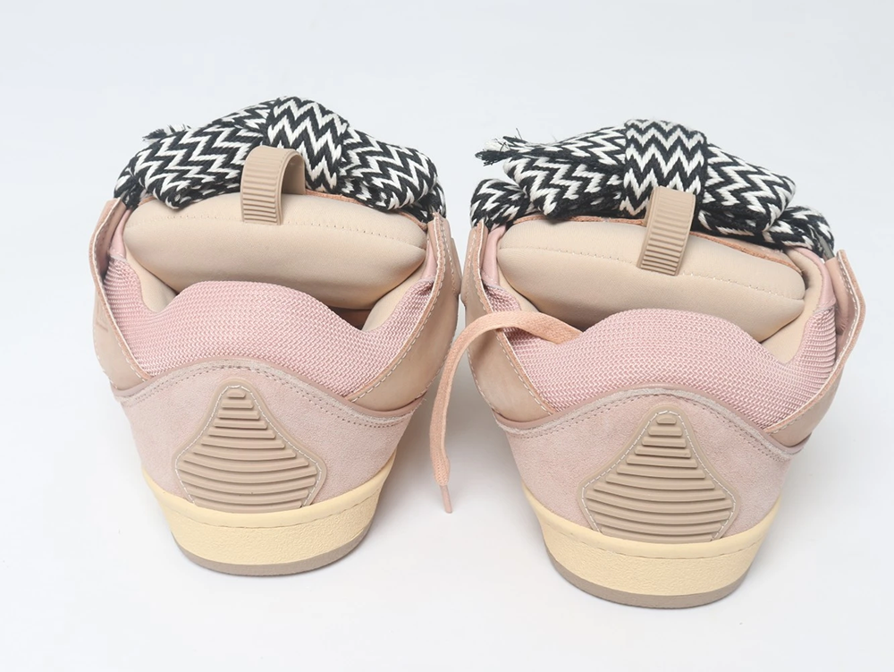 lanvin curb sneakers ‘pink’ reps