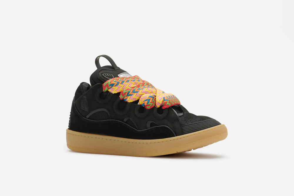 lanvin curb sneakers ‘black’ reps