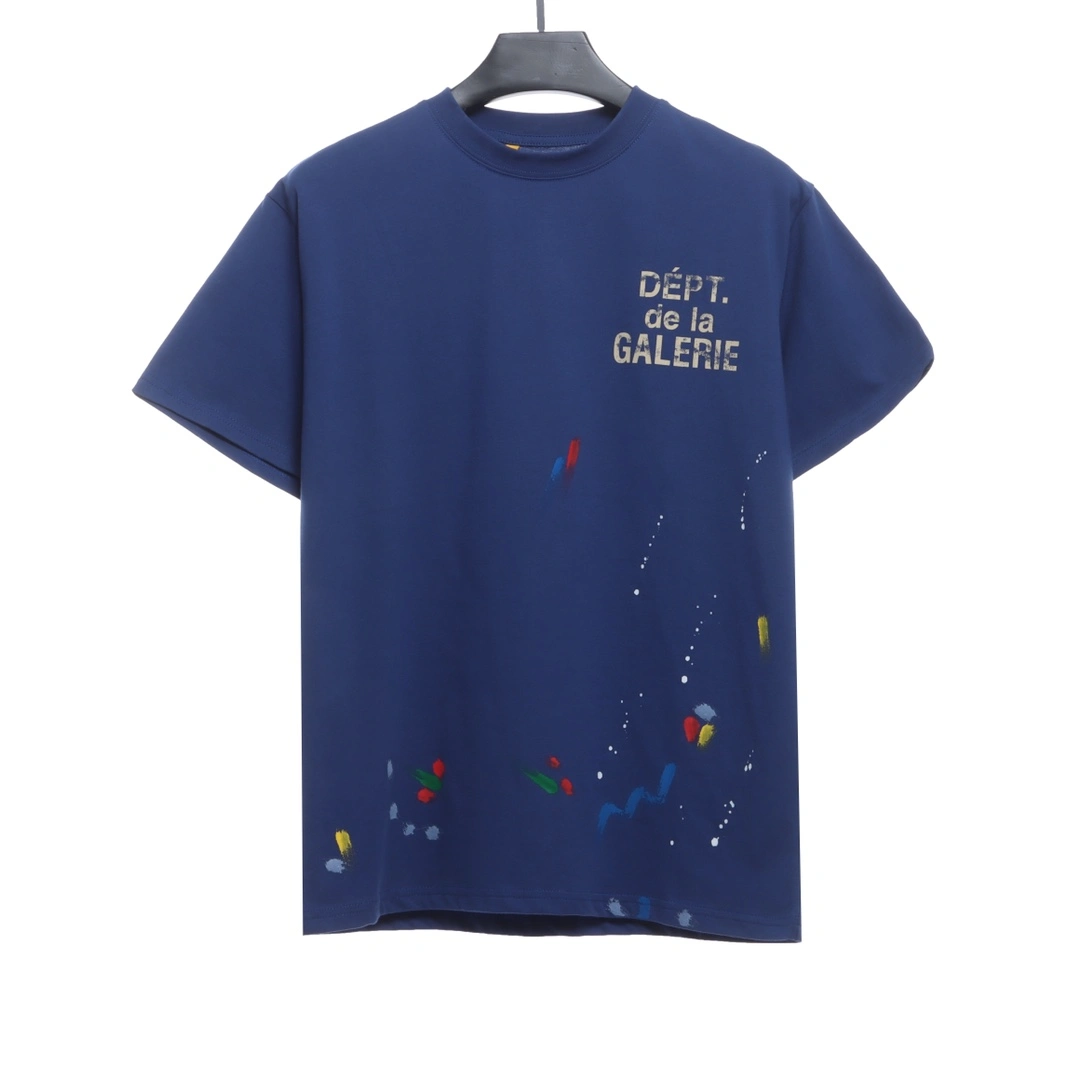 handmade ink splash short sleeve