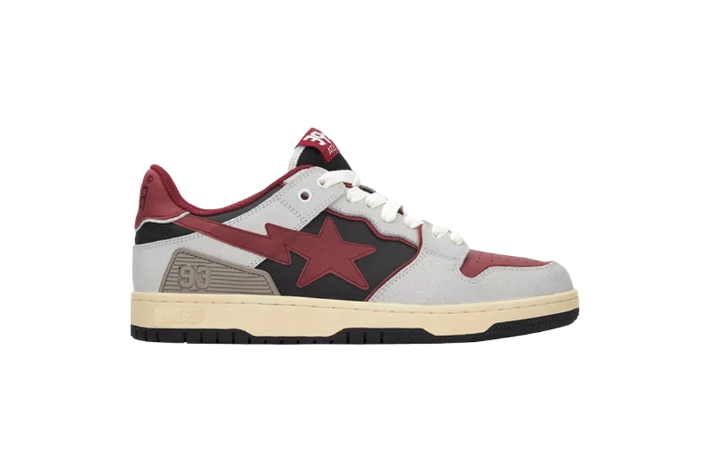 bape sk8 sta #4 ‘red’ replica