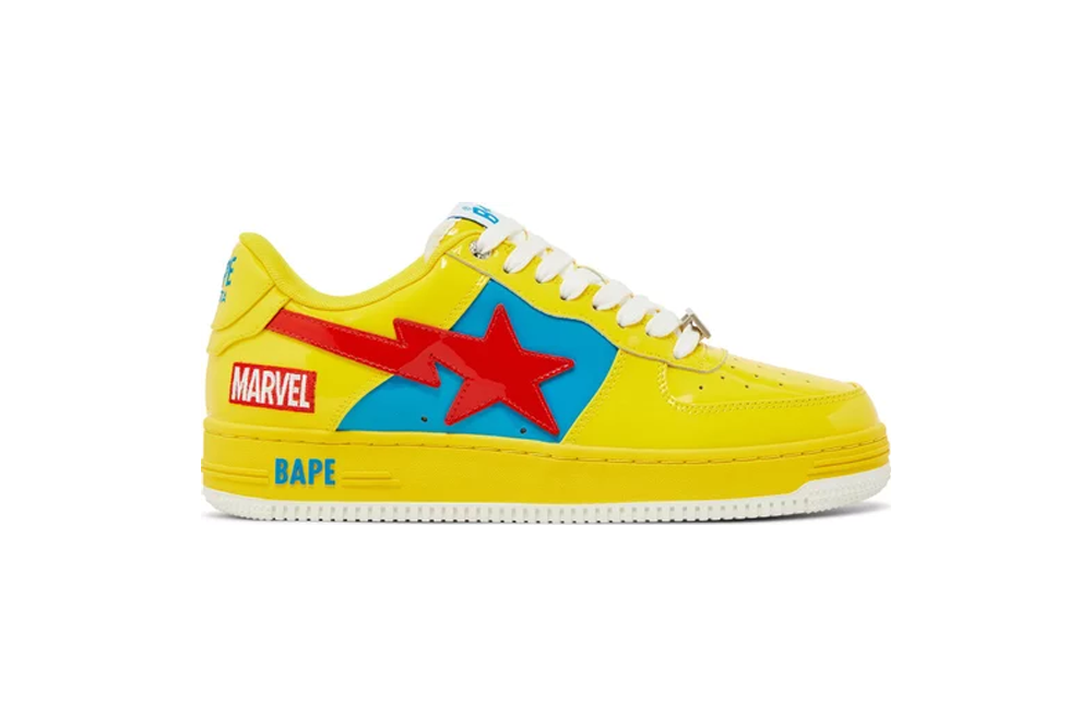 marvel x bapesta ‘thor’ replica