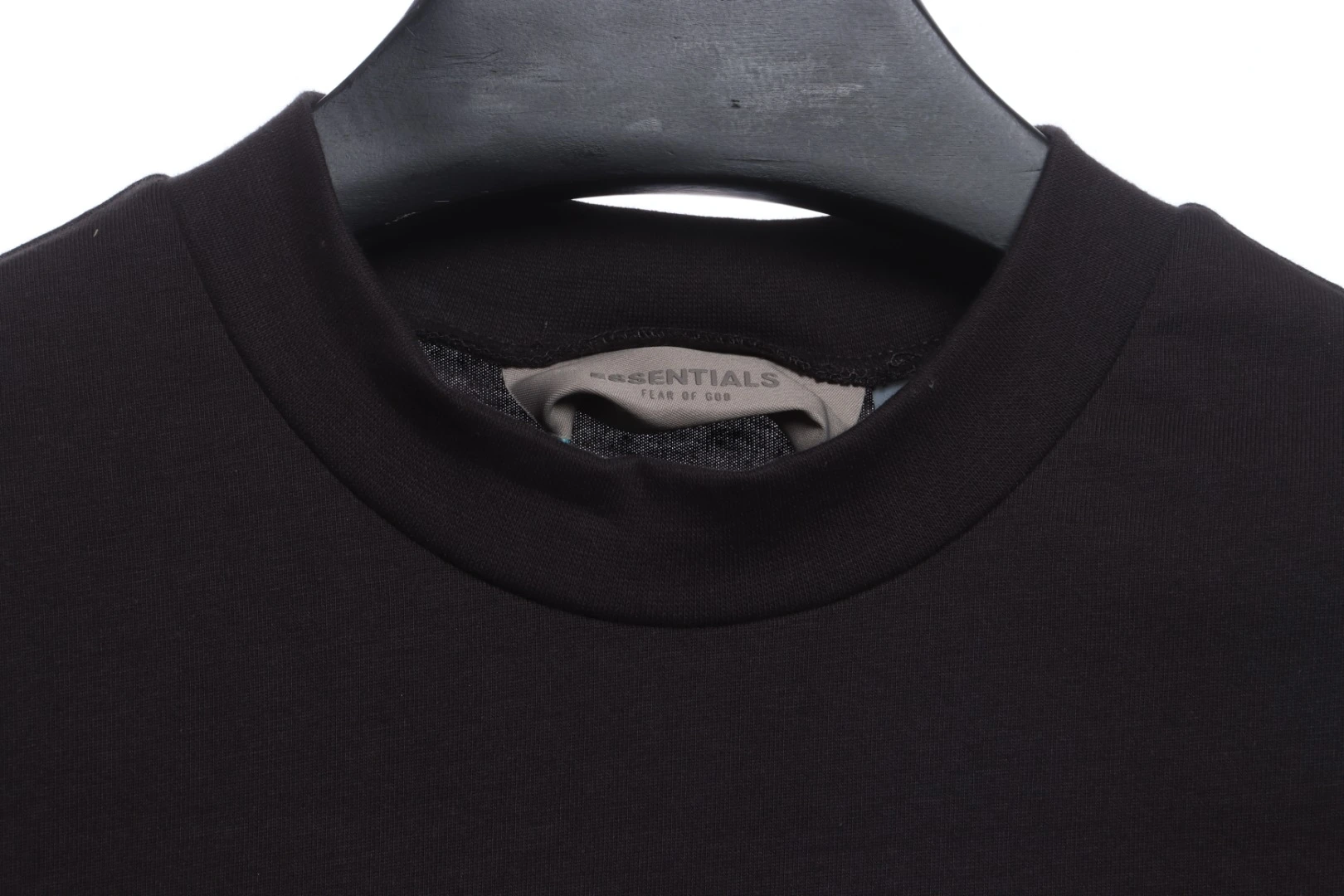 double line double row large letters flocked short sleeve