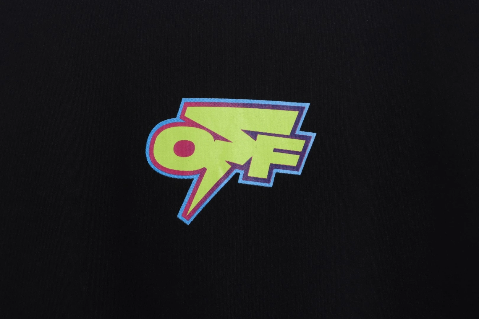 3d three-dimensional dazzling colorful graffiti arrow short sleeve
