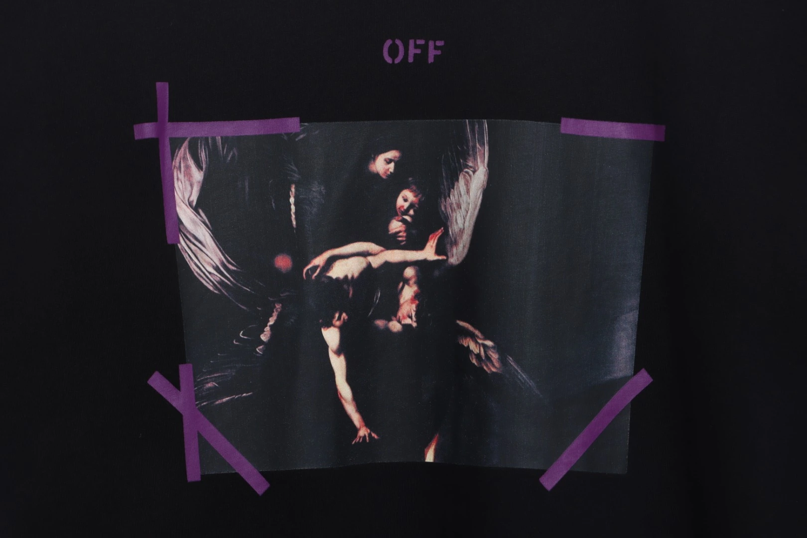 religious madonna oil painting short sleeve