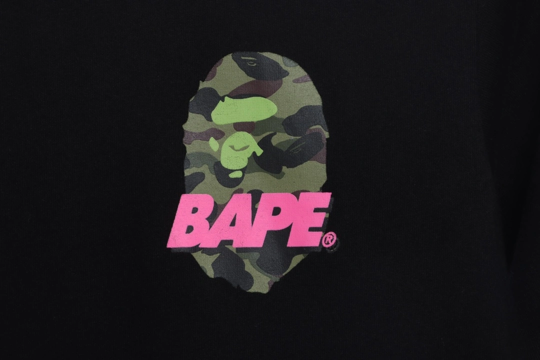 reflective letter print short sleeve