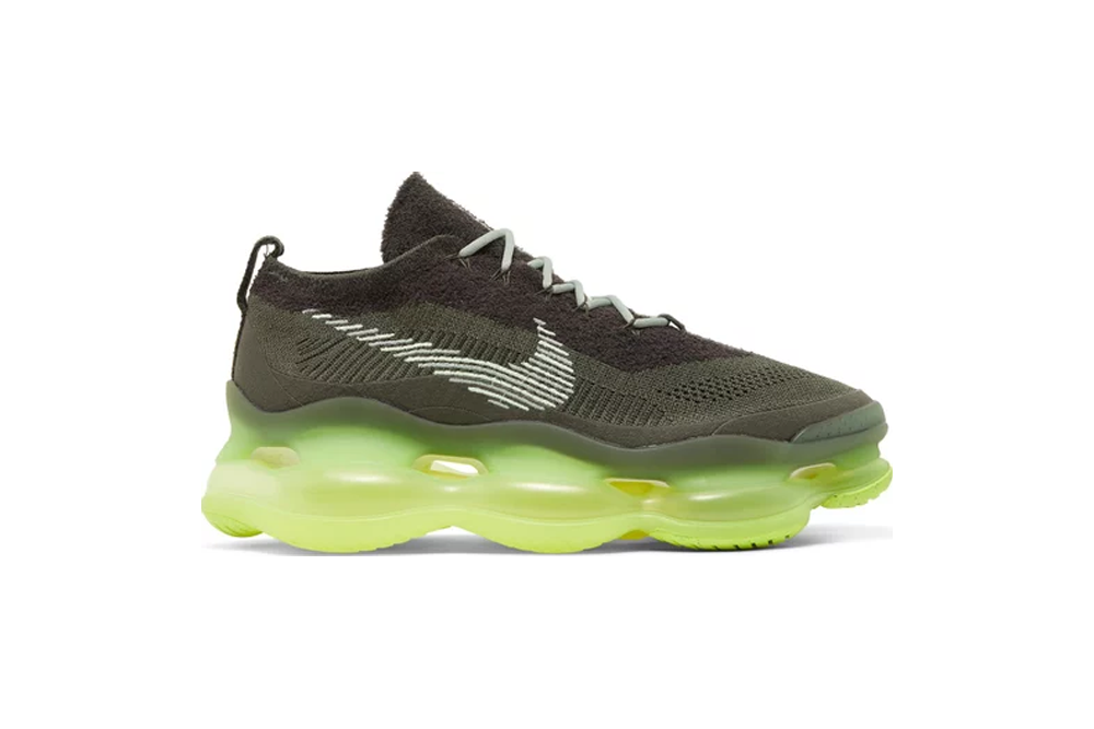 air max scorpion flyknit ‘cargo khaki volt’ replica