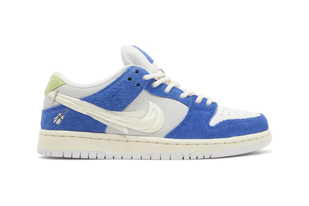 fly streetwear x dunk low pro sb ‘gardenia’ replica