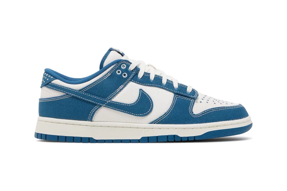 dunk low se ‘sashiko – industrial blue’ replica