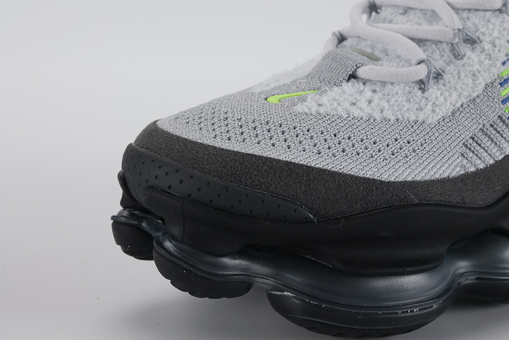 air max scorpion flyknit ‘wolf grey volt’ replica