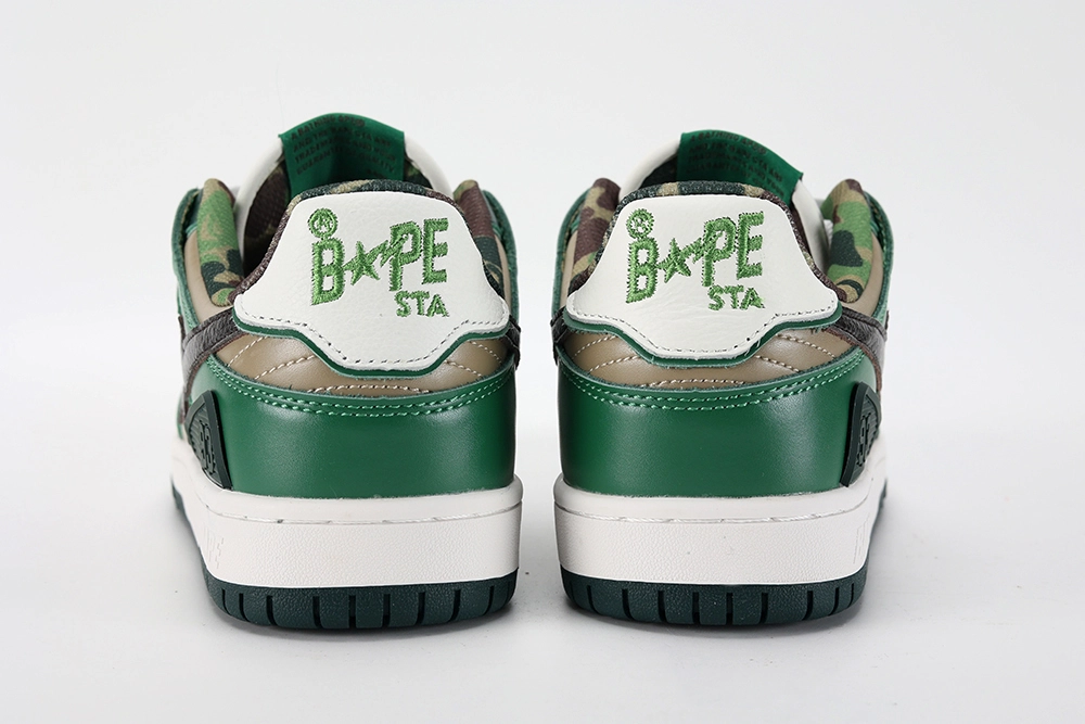 bape sk8 sta #2 ‘abc camo – green’ replica