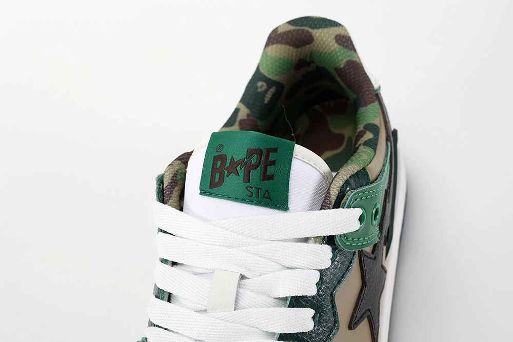 bape sk8 sta #2 ‘abc camo – green’ replica