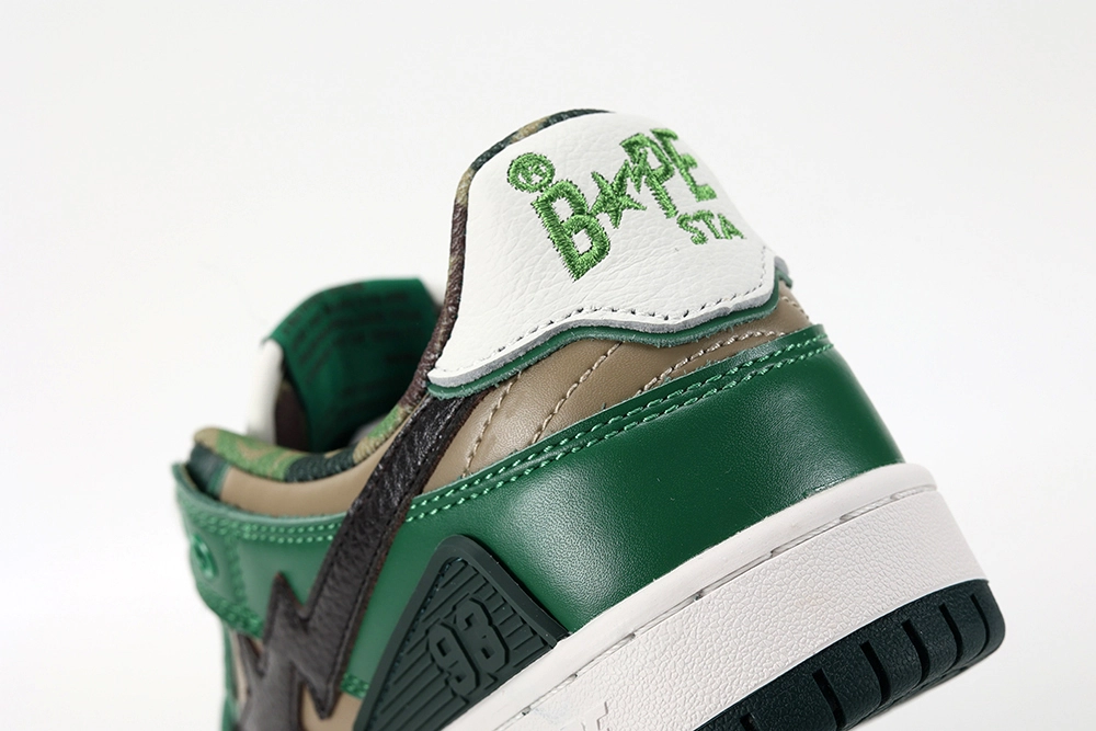 bape sk8 sta #2 ‘abc camo – green’ replica