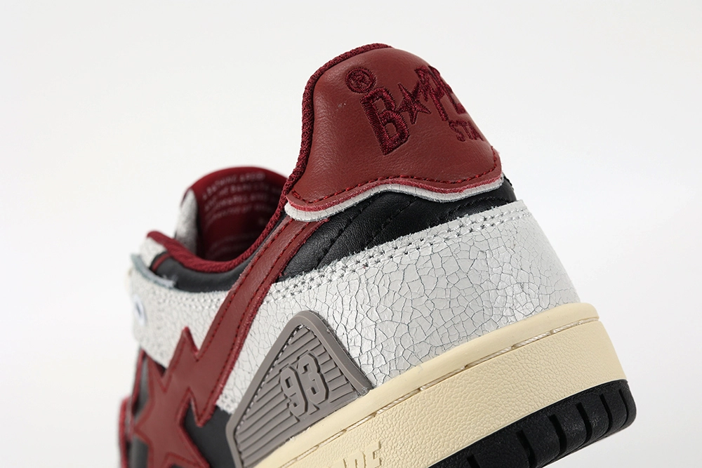 bape sk8 sta #4 ‘red’ replica