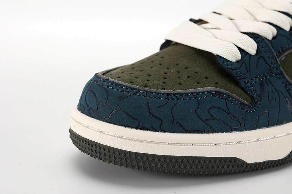 bape sk8 sta ‘army green dark blue’ replica