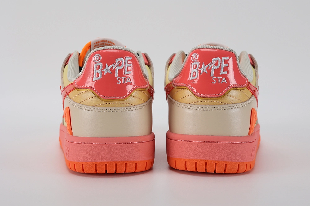 bape sk8 sta m1 ‘orange’ replica