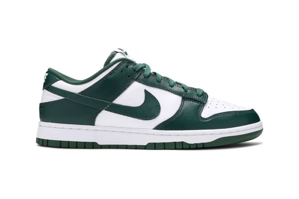 dunk low ‘michigan state’ replica