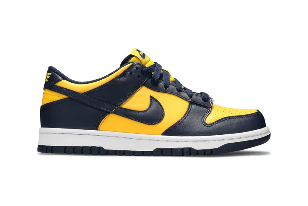 dunk low ‘michigan’ replica