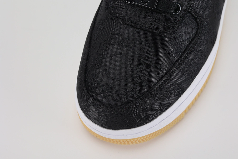 fragment design x clot x air force 1 ‘black silk’ replica