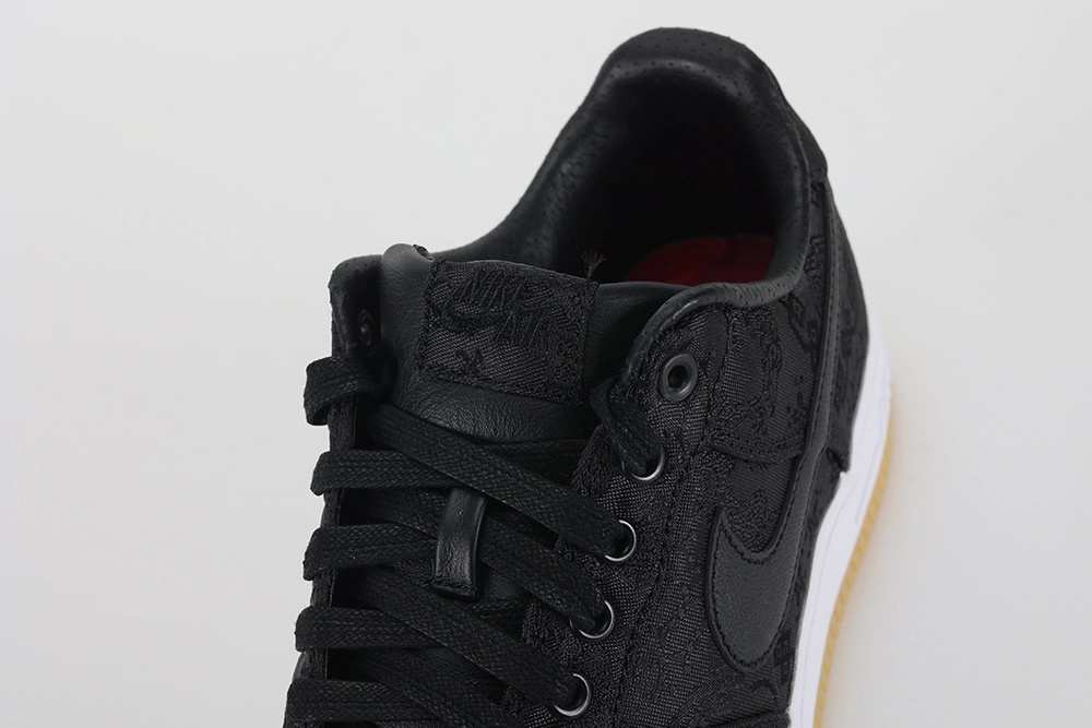 fragment design x clot x air force 1 ‘black silk’ replica