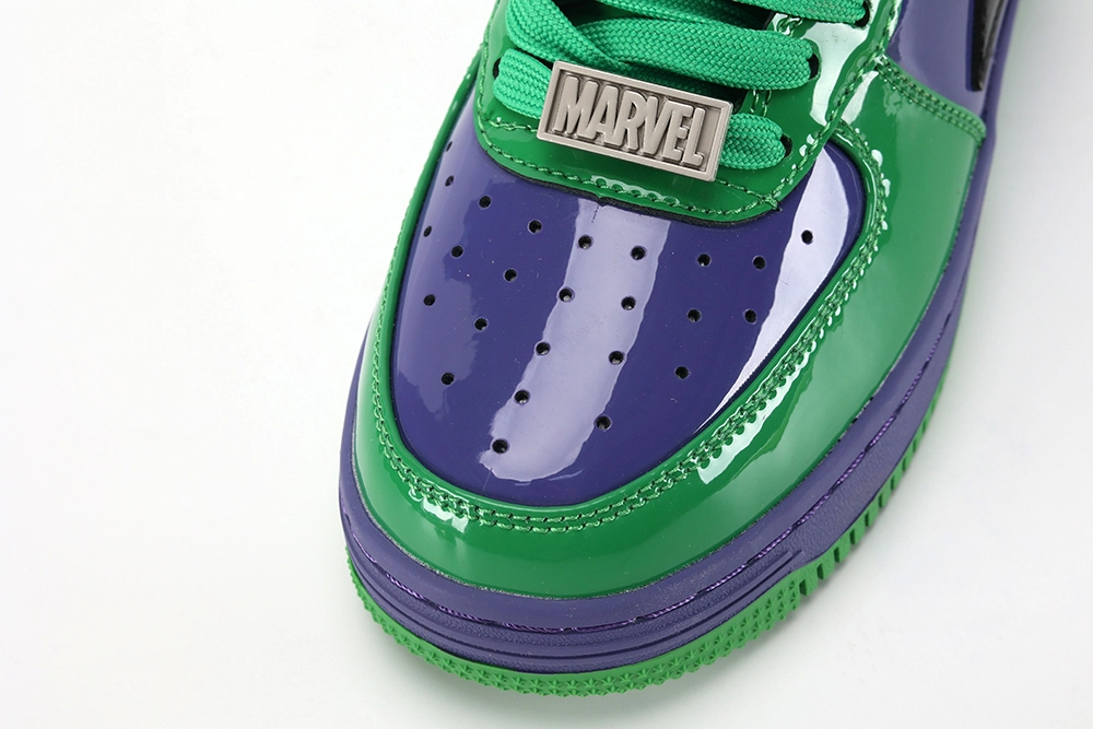 marvel x bapesta ‘hulk’ replica