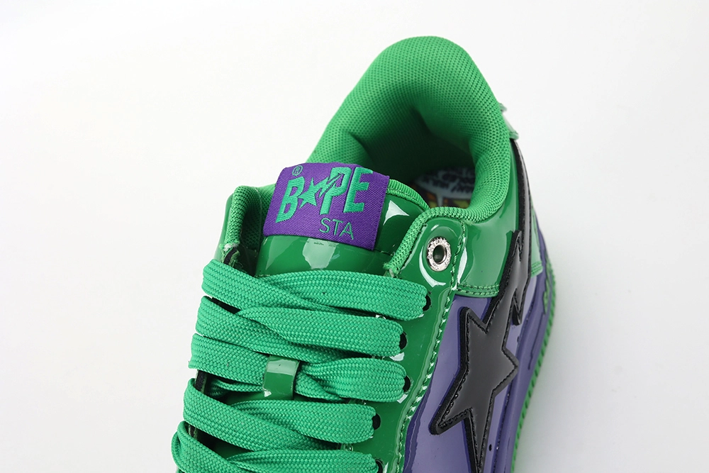 marvel x bapesta ‘hulk’ replica