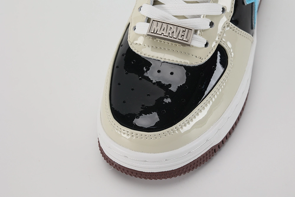 marvel x bapesta ‘rocket raccoon’ replica