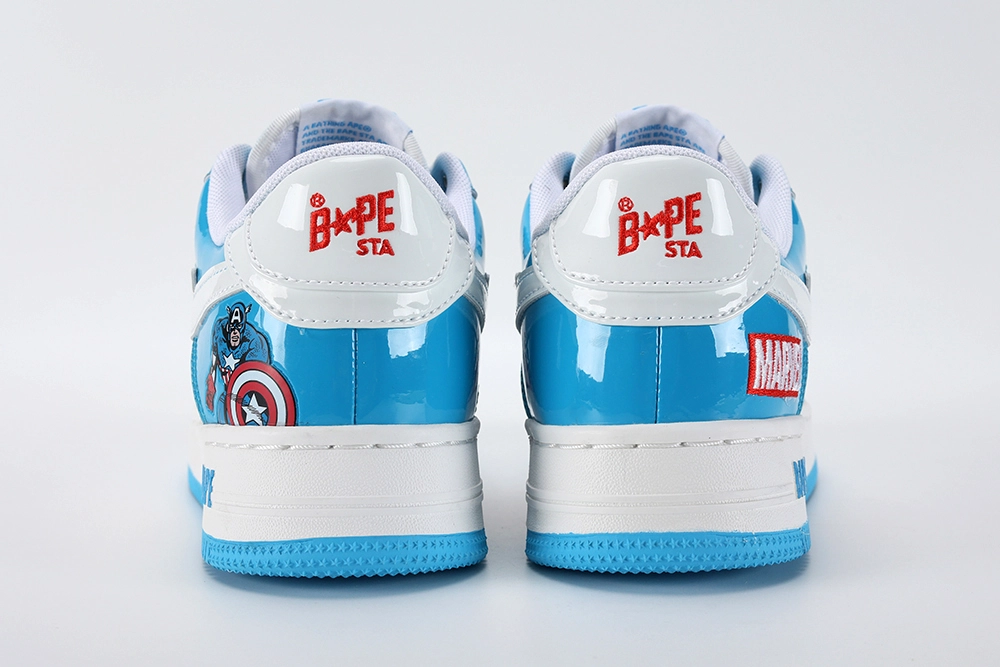 marvel x bapesta ‘captain america’ replica