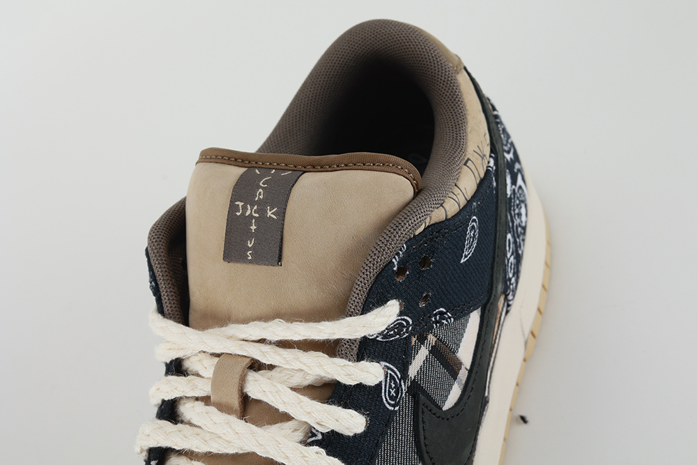travis scott x dunk low premium qs sb ‘cactus jack’ replica