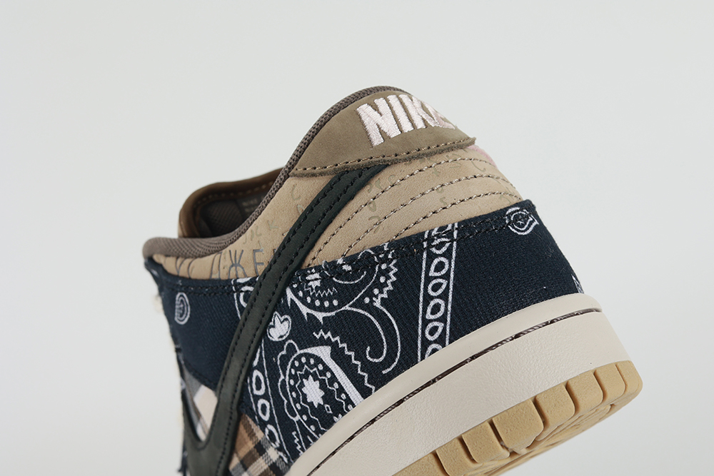 travis scott x dunk low premium qs sb ‘cactus jack’ replica